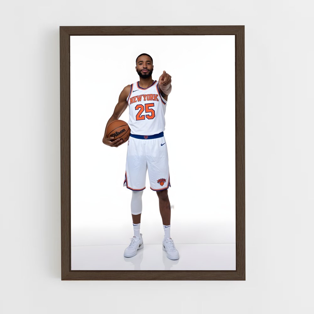 Poster Mikal bridges – affiche Basketball (vue 5)